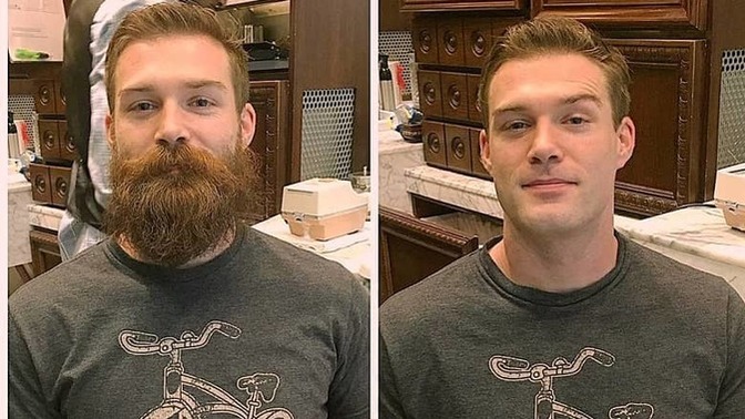 Would you marry a man if you NEVER saw his face because he always had a large beard?