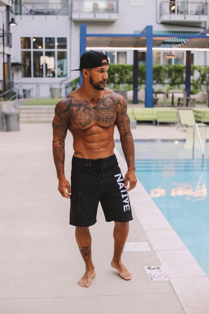 Swim briefs at the beach?