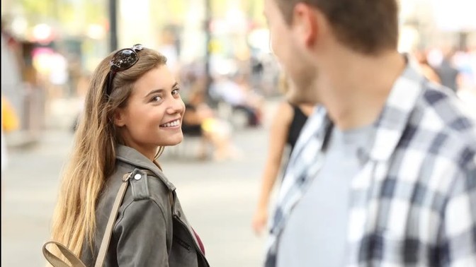 What can girls do to make themselves seem more approachable?