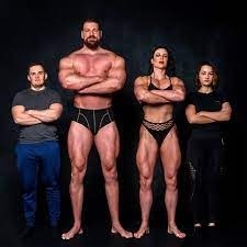 Meet the brand new me: Seven feet of solid muscle.