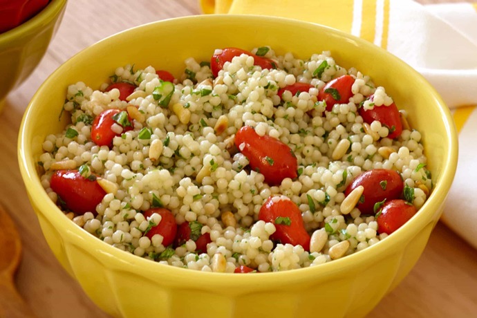 Cous-cous, aka fake-ass rice.