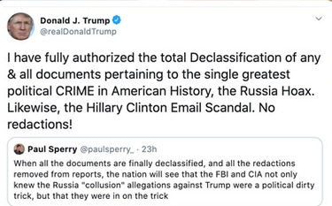 So he claims he declassified them but then says he didnt just to keep it of value to give to other people - how does that work Republicans?