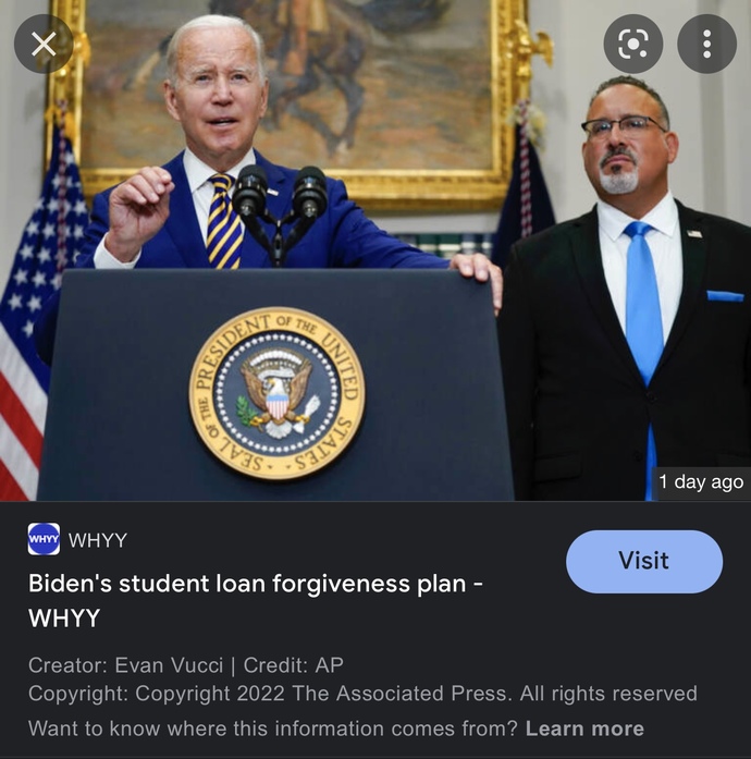 Do you support Joe Biden’s student loan forgiveness plan?