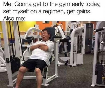 Do you go to the gym?