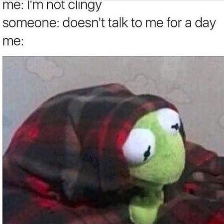 Do you get attached to people easily?