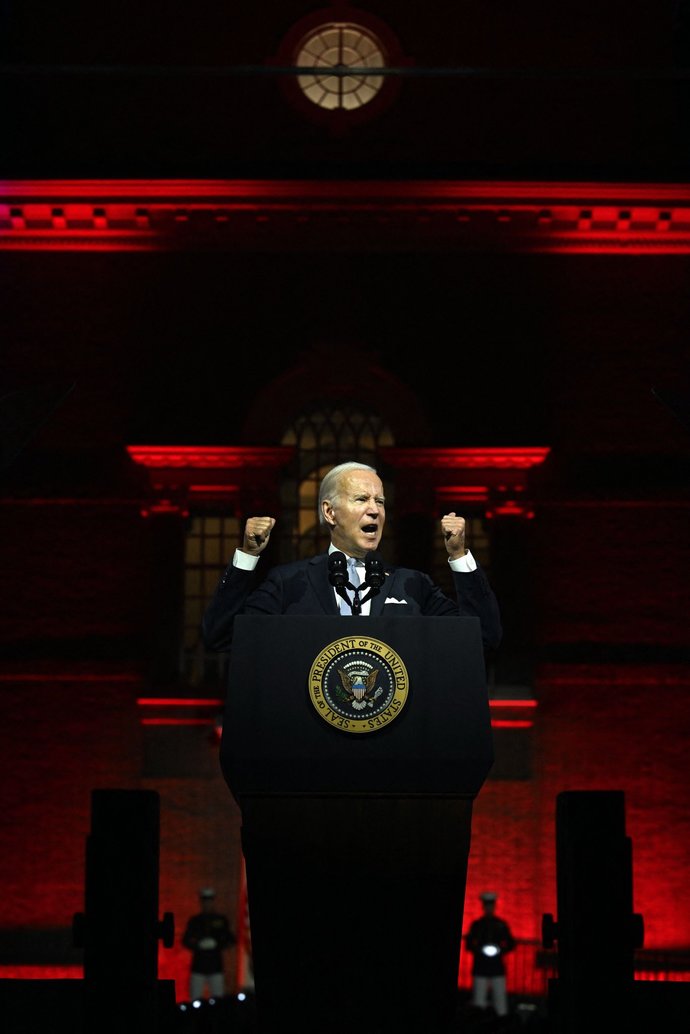 What do you think about President Biden declaring war on all republicans and Donald Trump?