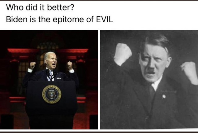 Is Joe Biden declaring war on half of America?