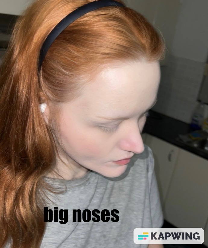 Is this a HUMONGOUS Nose in todays society ?