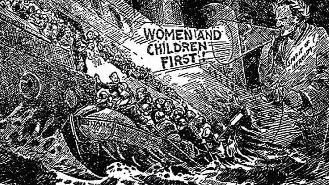 Do you believe in the tradition of women and children first when it comes to an emergency to rescue and survival?