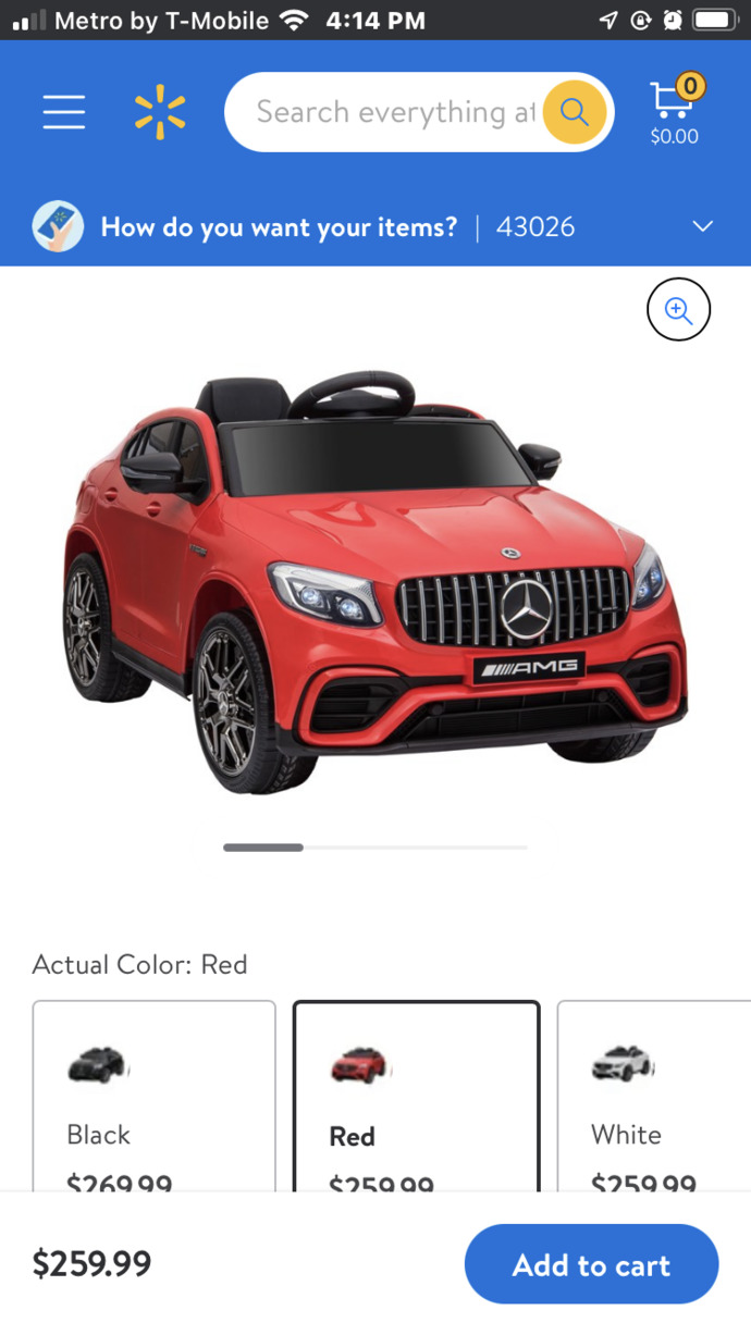 Which of the following toy cars for children looks more bastardized?