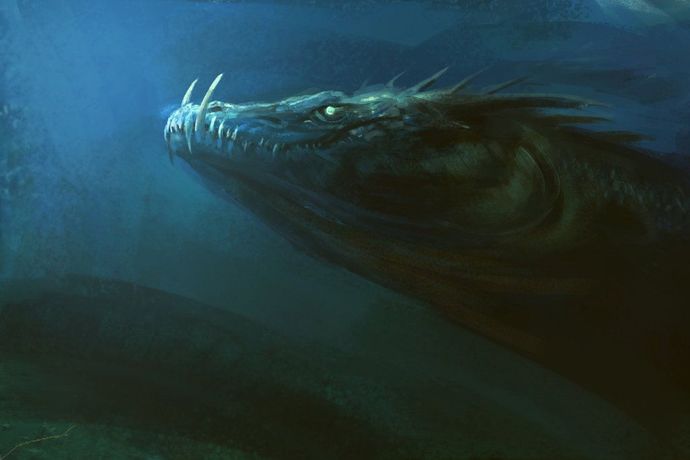 What kind of unknown creatures do you think lurks in the deep depths of the oceans?