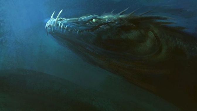 What kind of unknown creatures do you think lurks in the deep depths of the oceans?