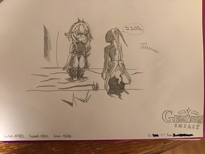 Kusanali art for my friend?