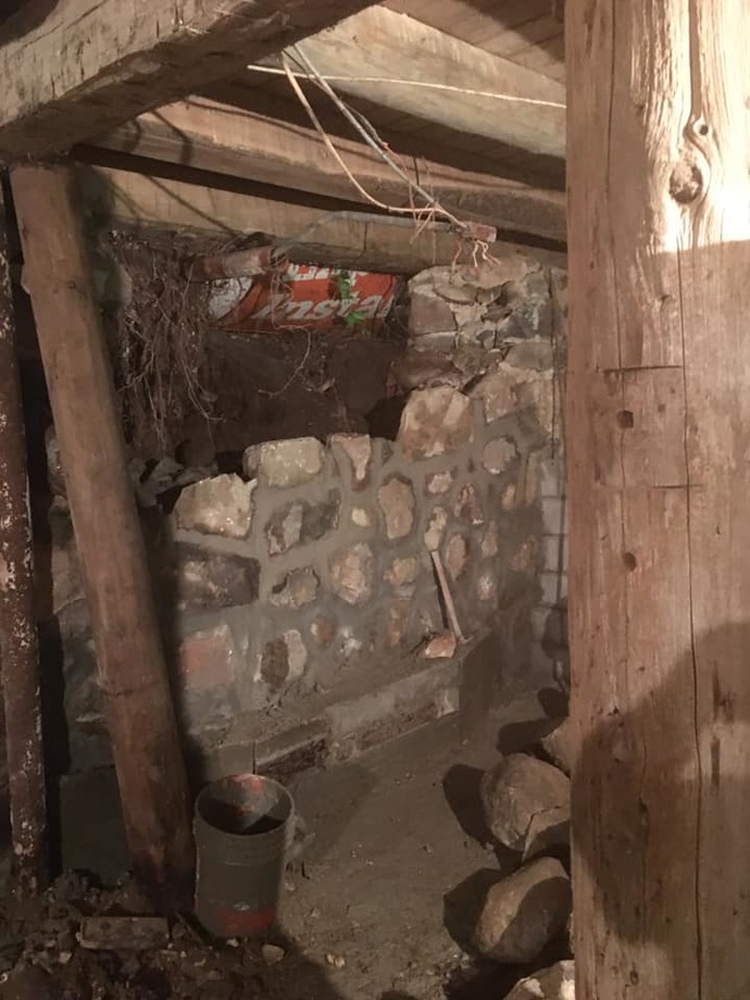 Just had a nasty rain storm and discovered water dripping in the basement coming from the fuse box!! How can I stop this? Any ideas?