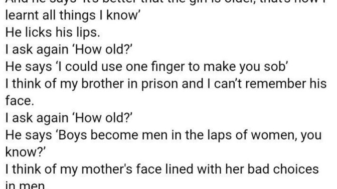 Is This Poem A Good Example Of Toxic Masculinity?