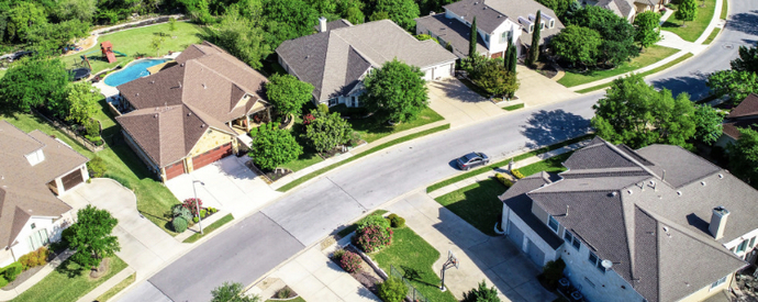 This would be ideal. Like 10 homes sharing a street but not an actual suburbs and all the homes differ. This was better and more if my childhood
