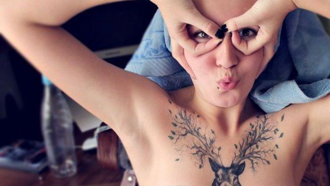Girls, Does getting a tattoo on your breast hurt?