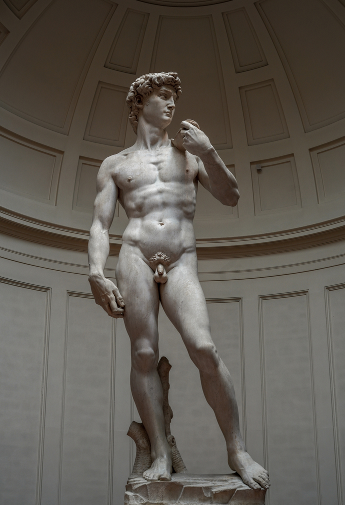 Michaelangelos Statue of David