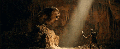 Which zoo cage would you take a chance in with nothing but a rope and knife?