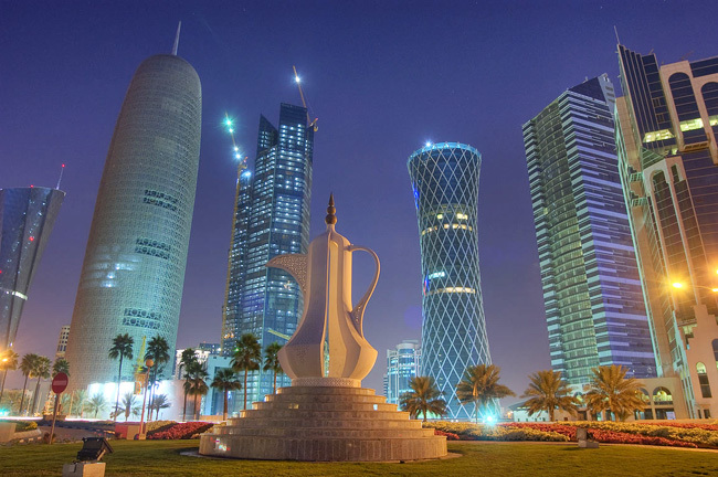 Anyone in Qatar right now?