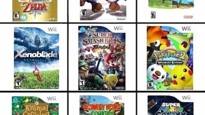 You can only pick 3 of these Nintendo Wii games. Which ones are you guys choosing?