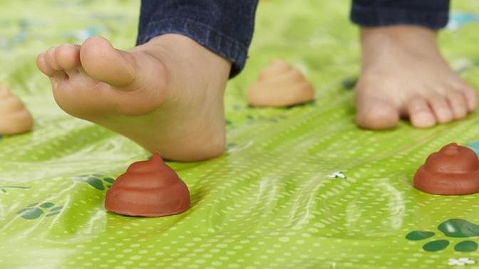 Have you ever stepped on fresh pudding barefoot?