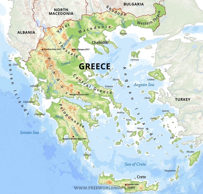 Do some Greek citizens still refer to their country as ‘the Greek world’?
