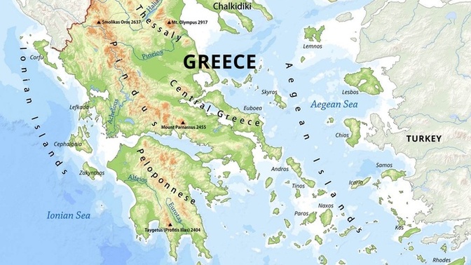 Do some Greek citizens still refer to their country as ‘the Greek world’?