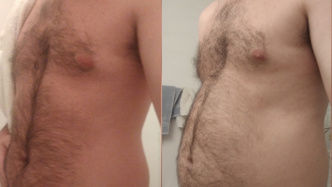 Why do I feel like I look better with some extra weight?