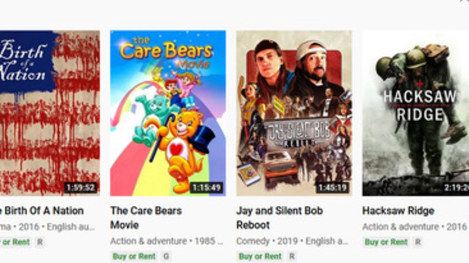 Which of these 7 movies recommended to me on YouTube would you watch if you had to choose?