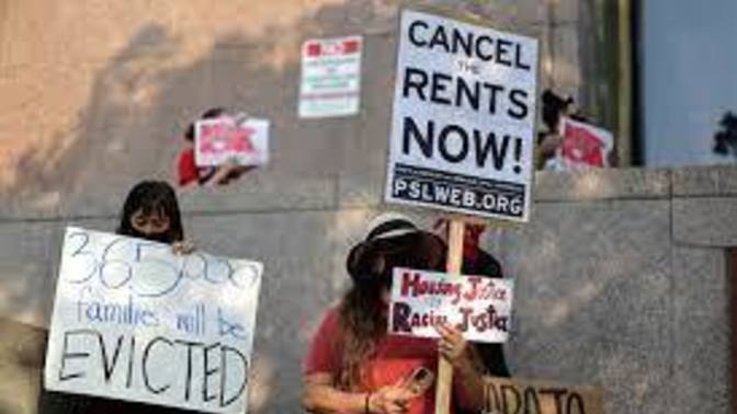 Here in Indiana 1 in 4 households face evictions and Kentucky it is even higher , should Biden swoop in and save these home owners?