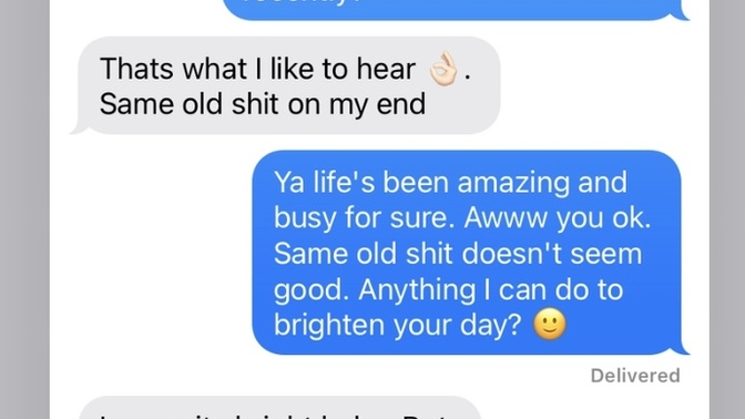 He doesn’t like me does he haha?