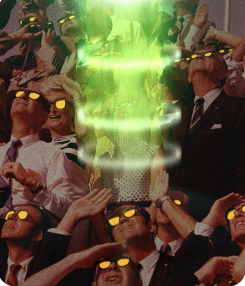 Get beamed up by your dad or your mom?