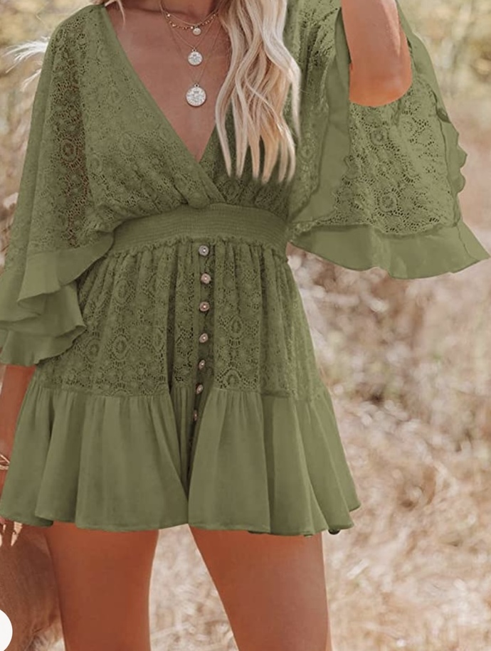 Which dress for a VERY casual date (we will meet @water fountain directly after I swim, so it must be light that fits easy into my back pack)?