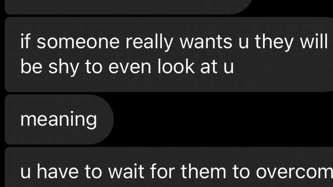 Guys, Was my crush HINTING he used to like me or am I just overreacting?