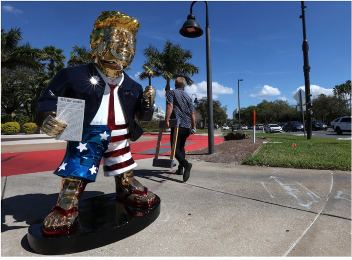 would you rather have the statue or the toilet brush?