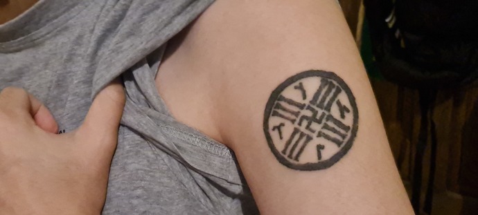 If it flies a Nazi flag, does Nazi salutes, wears the swastika openly, tell me how you're NOT a Fascist?