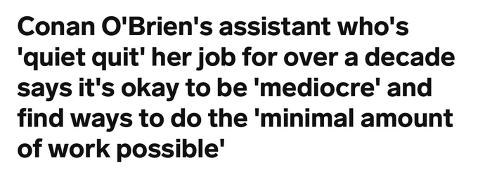 What do you think of the millennial trend in the workplace “quiet quitting”?