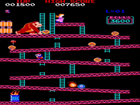 If a giant gorilla stole your partner and went up to the top a of a construction site and tossed barrels at you what would YOU do?