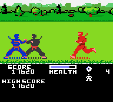 How would you react if you saw a Ninja playing golf? AND beat people up on the way to their next hole?