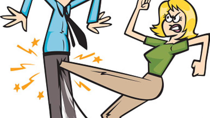 Do you think a lot of women over estimate how effective a "kick to the balls" is when it comes to self defense?