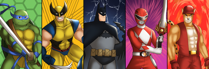 The heroes of my childhood.