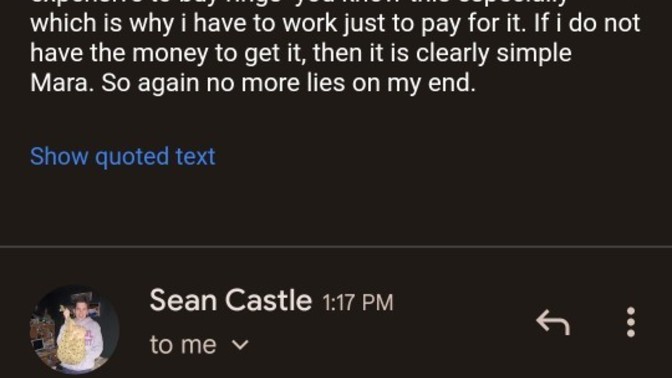 After 10 years of him cheating and also been caught talking to other females on-line dating website ; Does it give him rights to say I need to earn?