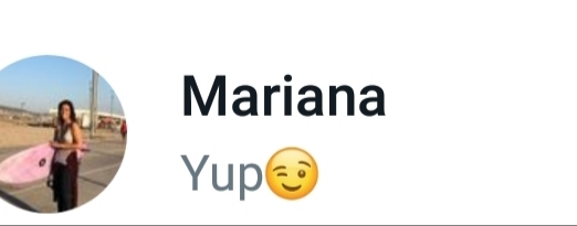 IIts bad when in last message girl only send:Yup😉?