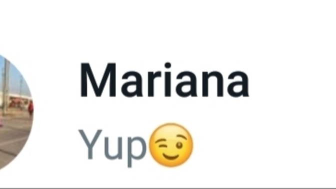 IIts bad when in last message girl only send:Yup😉?