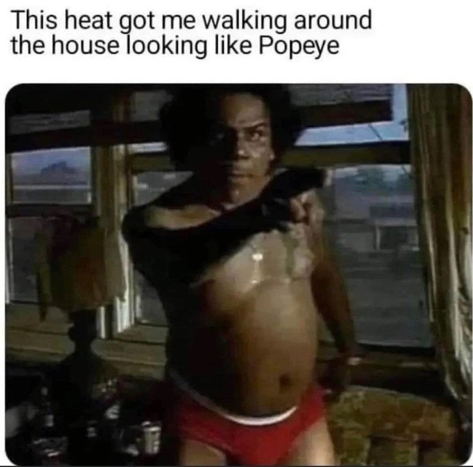How do you stay active when it's too hot to do anything?