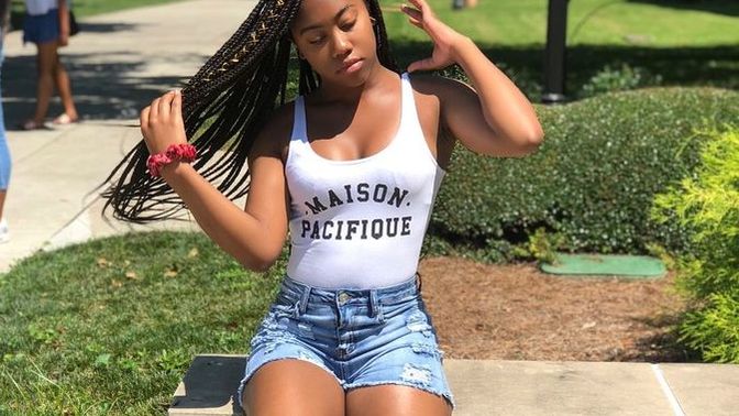 Is it just me or is it rare to see a Black woman wearing short shorts?