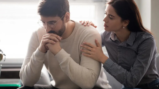 What does it mean if a man is vulnerable with a woman?
