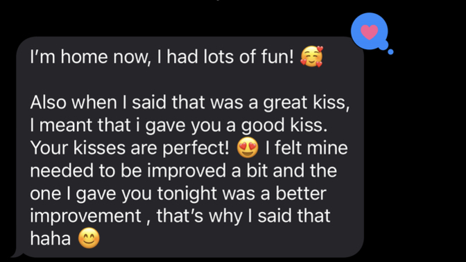 Made it official two weeks ago, and we are still figuring out our kissing technique; any advice?