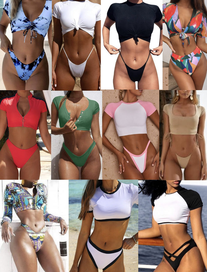 Girls, I’m curious, would you wear this bikini as a top too?